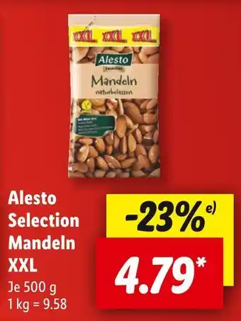 Lidl Alesto selection mandeln xxl Angebot