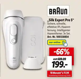 Lidl Braun „silk expert pro 5“ Angebot