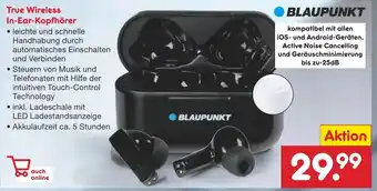 Netto Getränke Discount Blaupunkt True Wireless In Ear Kopfhörer Angebot