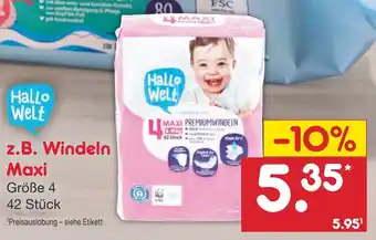 Netto Getränke Discount Hallo Welt Windeln Maxi 42 Stück Angebot