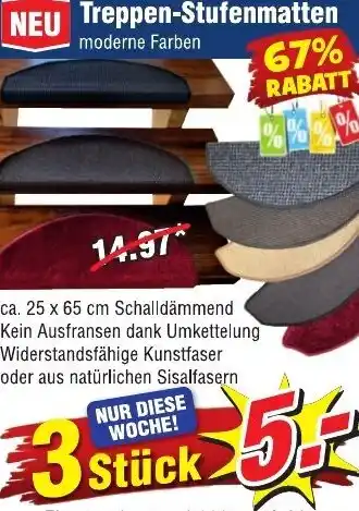 Wiglo Wunderland Treppen Stufenmatten Angebot