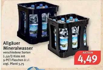 Feneberg Allgäuer Mineralwasser Angebot