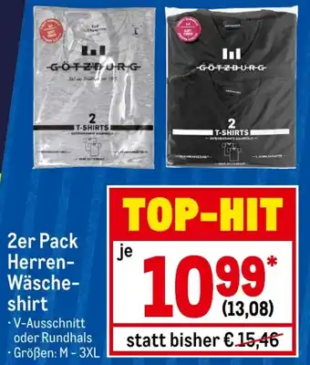 METRO Götzburg 2er Pack Herren Wäscheshirt Angebot