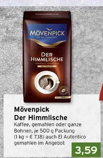 CAP Markt Mövenpick Der Himmlische 500g Angebot