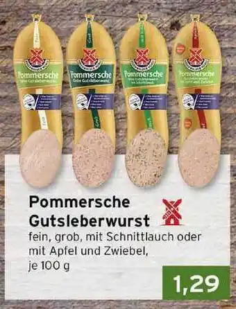 CAP Markt Rügenwalder Mühle Pommersche Gutsleberwurst 100g Angebot