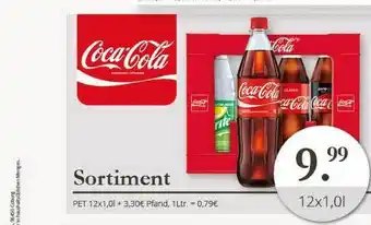 Sagasser Coca-cola Sortiment 12x1,0L Angebot