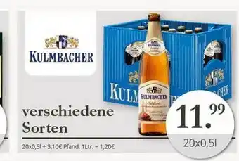 Sagasser Kulmbacher 20x0.5L Angebot