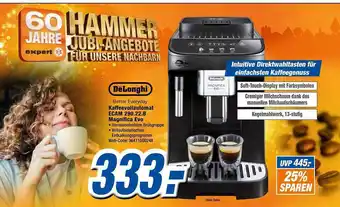 Expert Delonghi kaffeevollautomat ecam 290.22.b magnifica evo Angebot