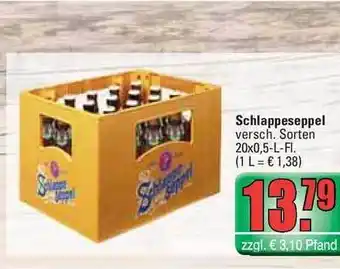 Profi Getränke Schlappeseppel 20x0,5L Angebot