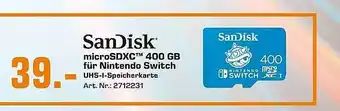 Saturn Sandisk microsdxc 400 gb für nintendo switch Angebot