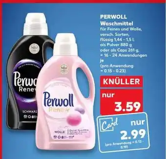 Kaufland Perwoll waschmittel Angebot