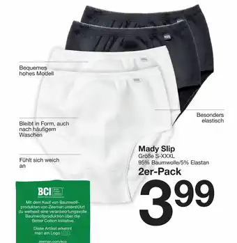 Zeeman Mady Slip 2er Pack Angebot