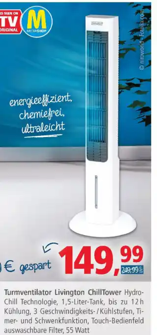 Pfennigpfeiffer Turmventilator Livington ChillTower Angebot