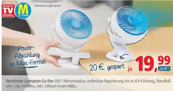 Pfennigpfeiffer Ventilator Living Go Fan Angebot