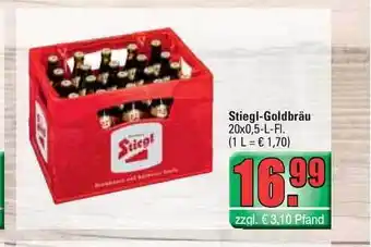 Profi Getränke Stiegl-Goldbräu 20x0,5L Angebot