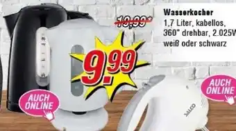 Wiglo Wunderland Wasserkocher 1,7 Liter Angebot