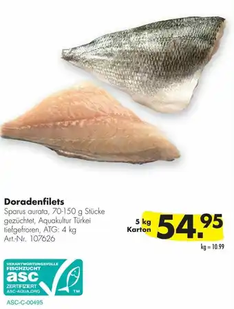 Handelshof Doradenfilets 5kg Angebot