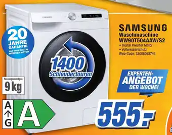 K+B Expert Samsung Waschmaschine WW90T504AAW/S2 Angebot