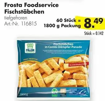 Handelshof Frosta Foodservice Fischstäbchen 1800g Angebot