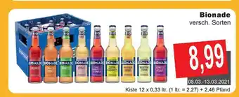 Getränke Göbel Bionade 12x0,33L Angebot