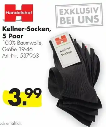 Handelshof Handelshof Kellner Socken 5 Paar Angebot