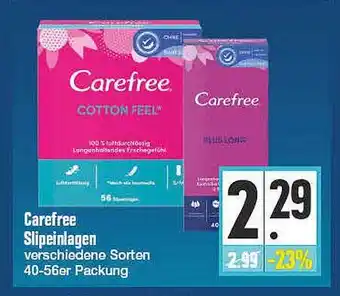 E Reichelt Carefree Slipeinlagen Angebot