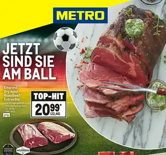 METRO Emsrind Dry aged Roastbeef/Entrecôte 1,5kg Angebot