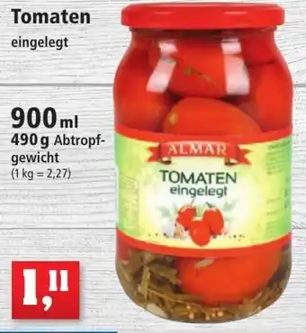 Thomas Philipps Almar Tomaten 900 ml Angebot