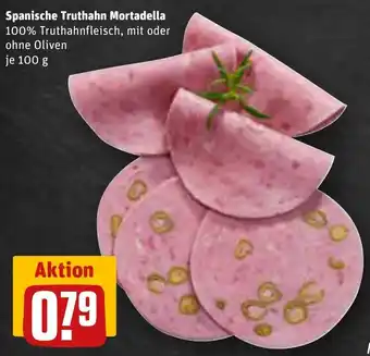 REWE Spanische Truthahn Mortadella 100 g Angebot