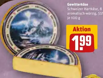 REWE Gewitterkäse 100 g Angebot