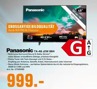 Saturn Panasonic tx-48 jzw 984 tv Angebot