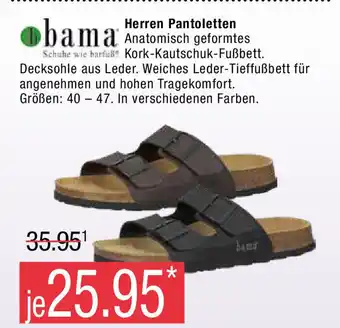 Marktkauf Bama Herren Pantoletten 40-47 Angebot