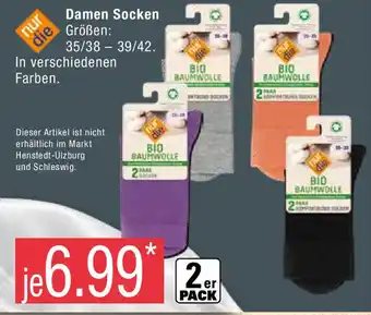 Marktkauf nur die Damen Socken 2 Paar Angebot