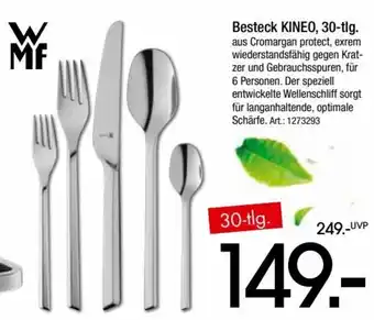 Zurbrüggen WMF Besteck Kineo, 30-tlg. Angebot