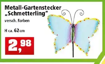 Thomas Philipps Metall Gartenstecker Schmetterling Angebot