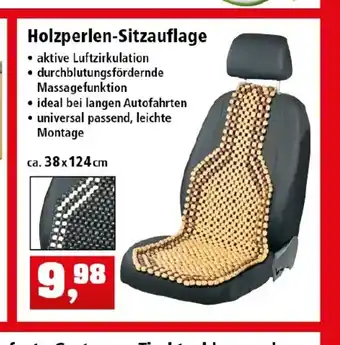 Thomas Philipps Holzperlen Sitzauflage Angebot