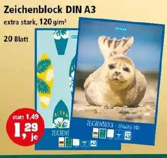 Thomas Philipps Zeichenblock DIN A3 Angebot