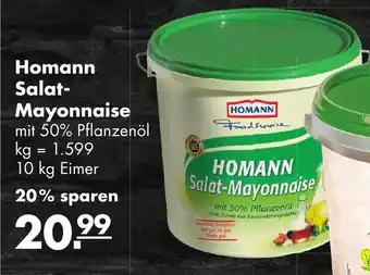 Handelshof Homann Salat Mayonnaise 10 kg Eimer Angebot