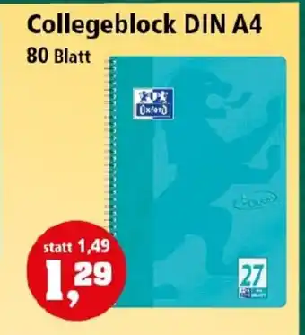 Thomas Philipps Collegeblock DIN A4 Angebot