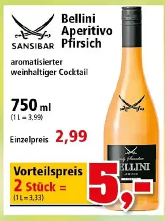 Thomas Philipps Sansibar Bellini Aperitivo Pfirsich 750ml Angebot