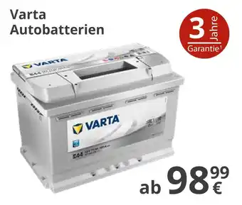 A.T.U. Varta autobatterien Angebot