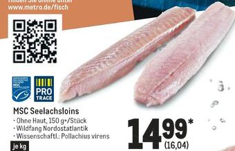 METRO Msc seelachsloins Angebot
