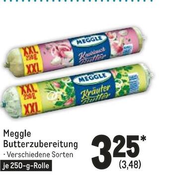 METRO Meggle butterzubereitung Angebot