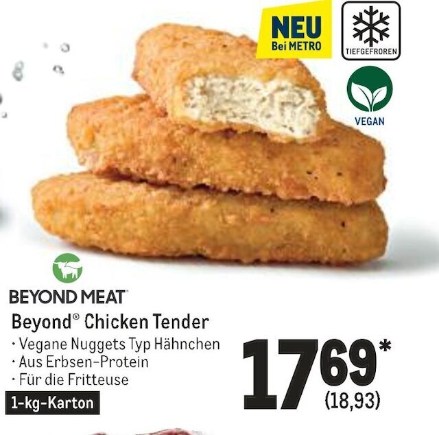 Beyond meat beyond® chicken tender Angebot bei METRO