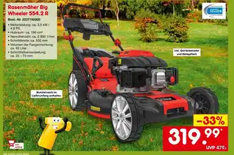 Netto Marken-Discount Gude Rasenmaher Big Wheeler | 554.2R Angebot