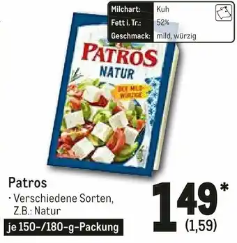 METRO Patros 150/180g Angebot