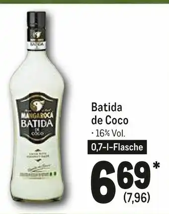 METRO Batida de Coco 0,7L Angebot