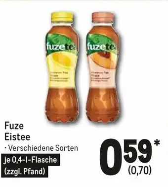 METRO Fuze Eistee 0,4L Angebot