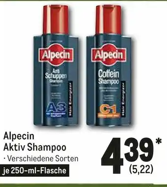 METRO Alpecin Aktiv Shampoo 250ml Angebot