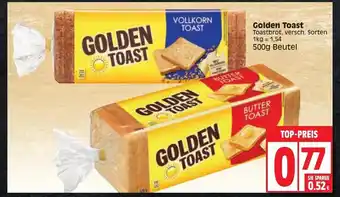 Edeka Golden Toast 500 g Angebot